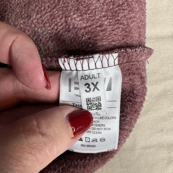 Texas Aggies Heathered Hoodie Pullover Sweatshirt Adult sz 3X Texas A&M - Picture 5 of 8